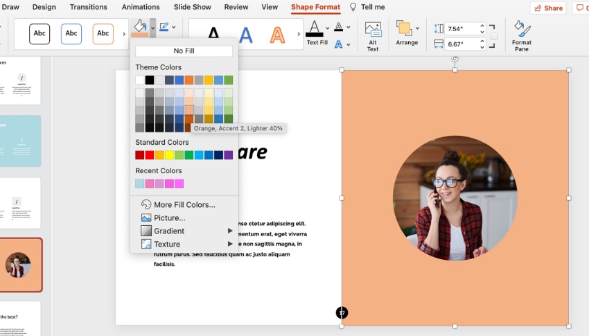Farbe ändern PowerPoint-Tipps
