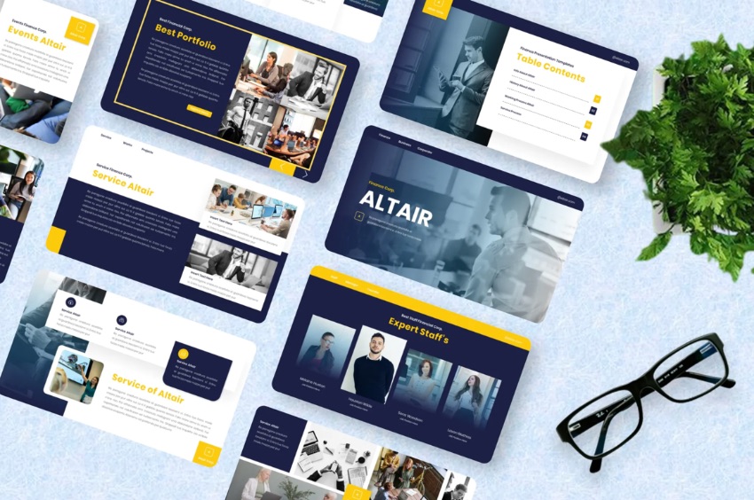 Specific Keynote templates