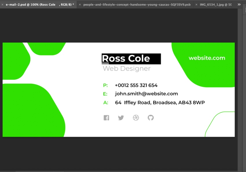 Agrega Texto a tus Firmas Profesionales