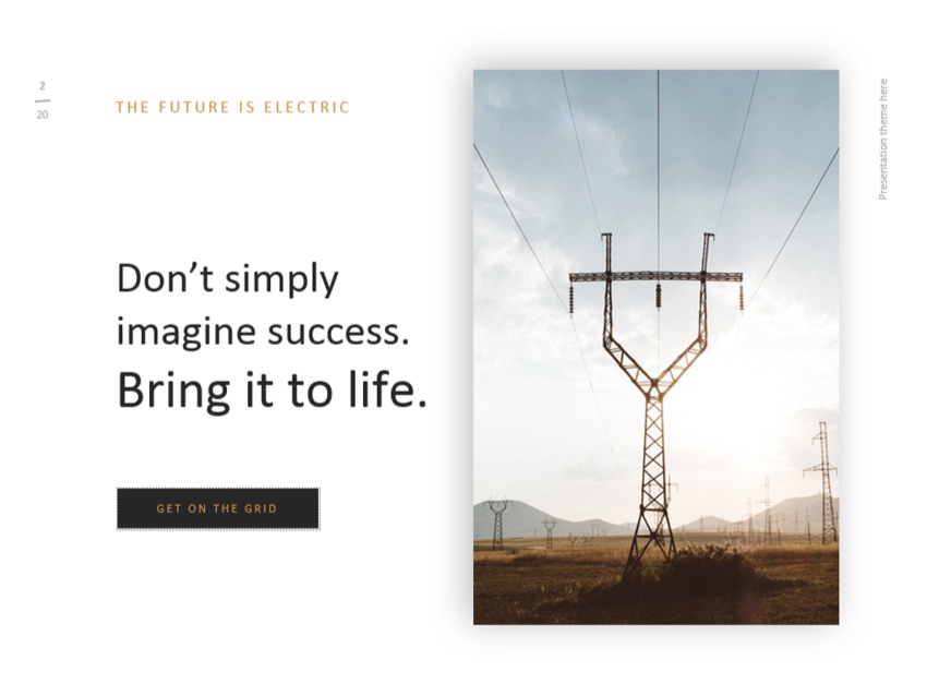Añade una cita inspiradora en tus diseños PowerPoint