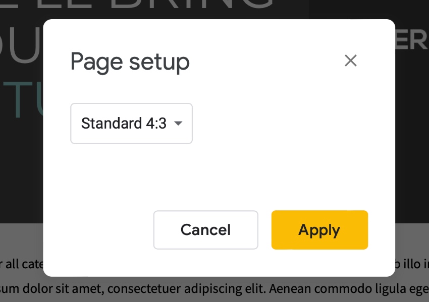 Google presentation software