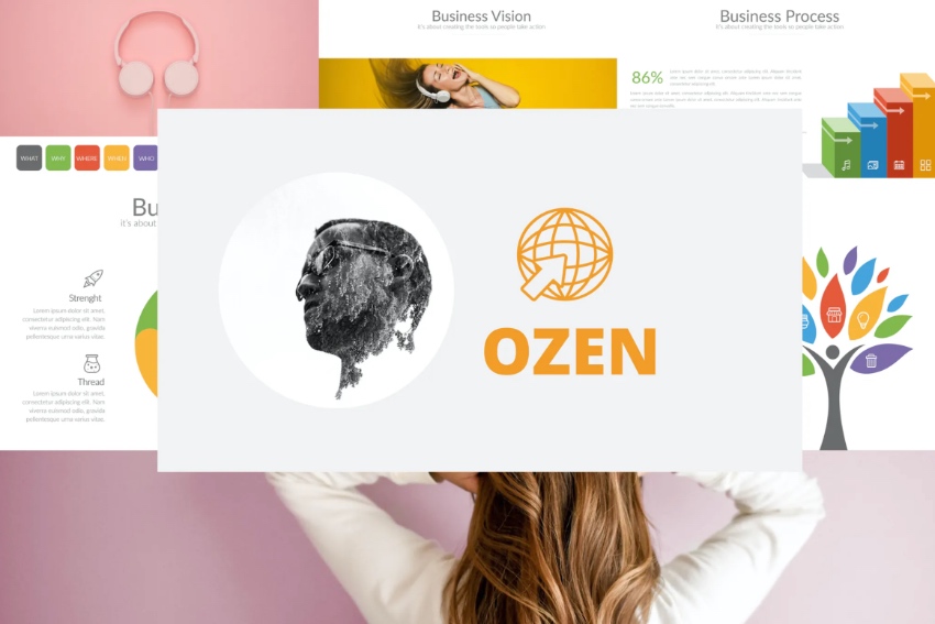 Ozen Google Slide features