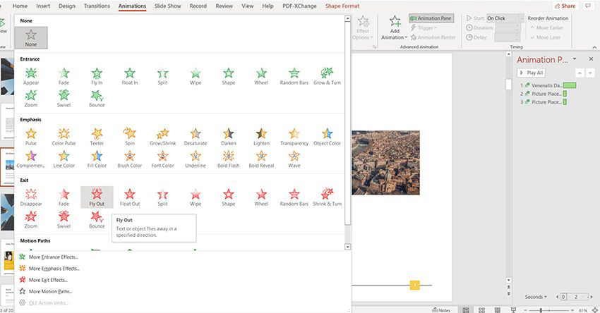 Animation pane exit updated v2
