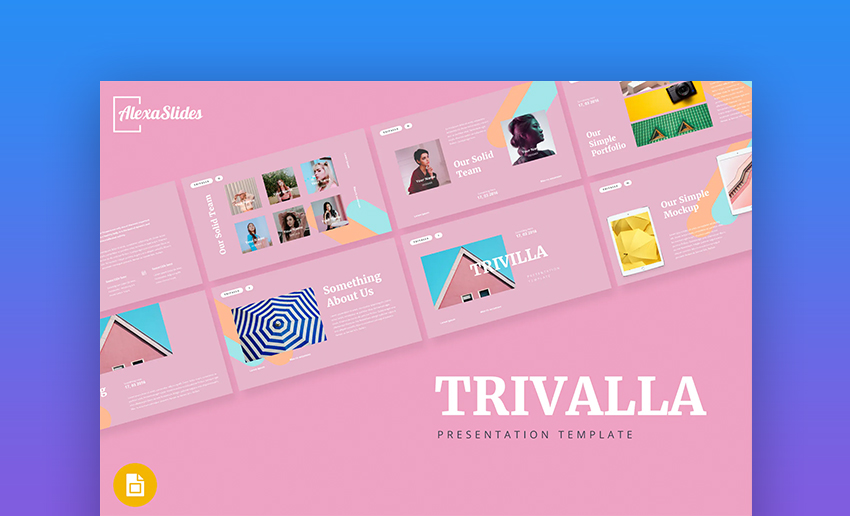 Trivalla how to get more themes for Google Slides