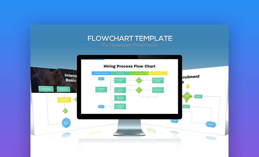 Flowchart diagram PowerPoint