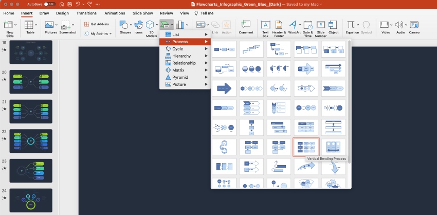 Flowchart for PowerPoint