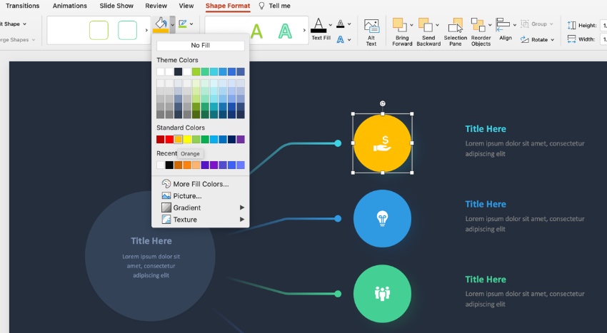 Flowcharts for PowerPoint
