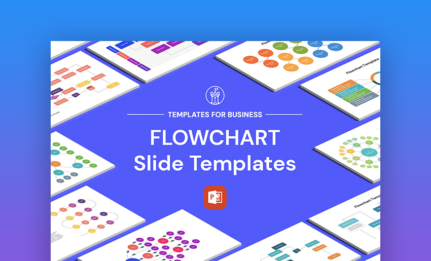 Premium flowchart PowerPoint templates