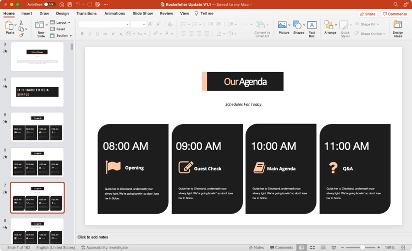 Converted Keynote to PowerPoint