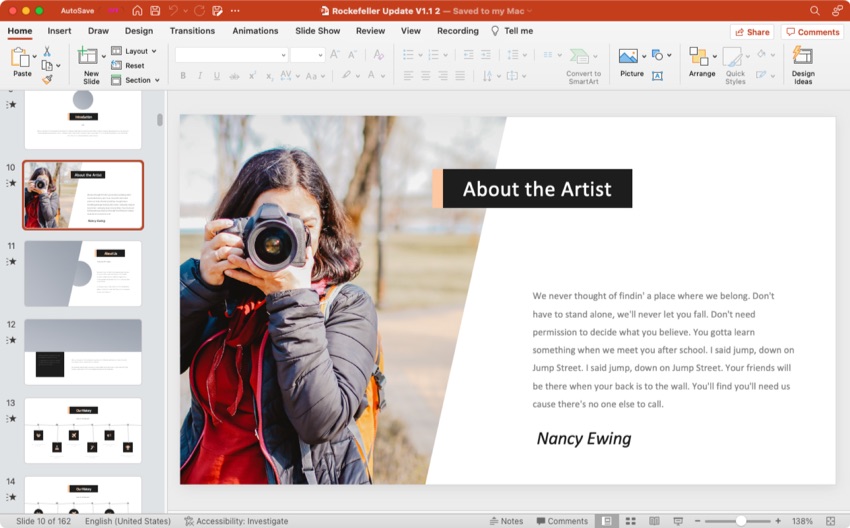 PowerPoint image update