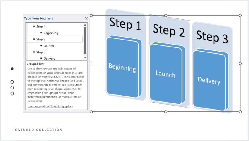 Change SmartArt graphic PowerPoint