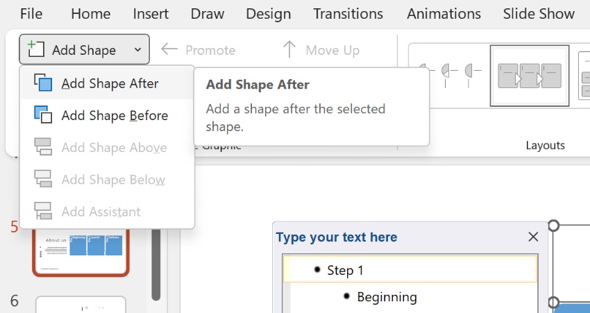 How to use SmartArt in PowerPoint