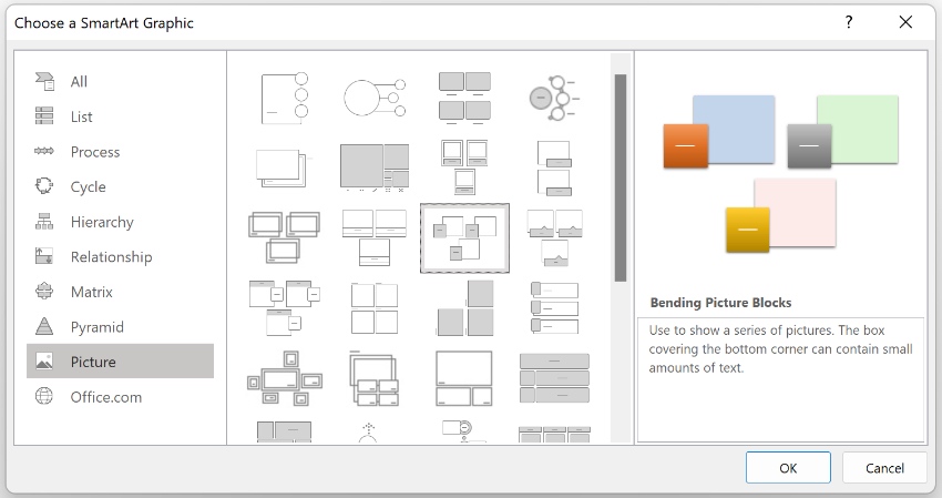Picture SmartArt PowerPoint