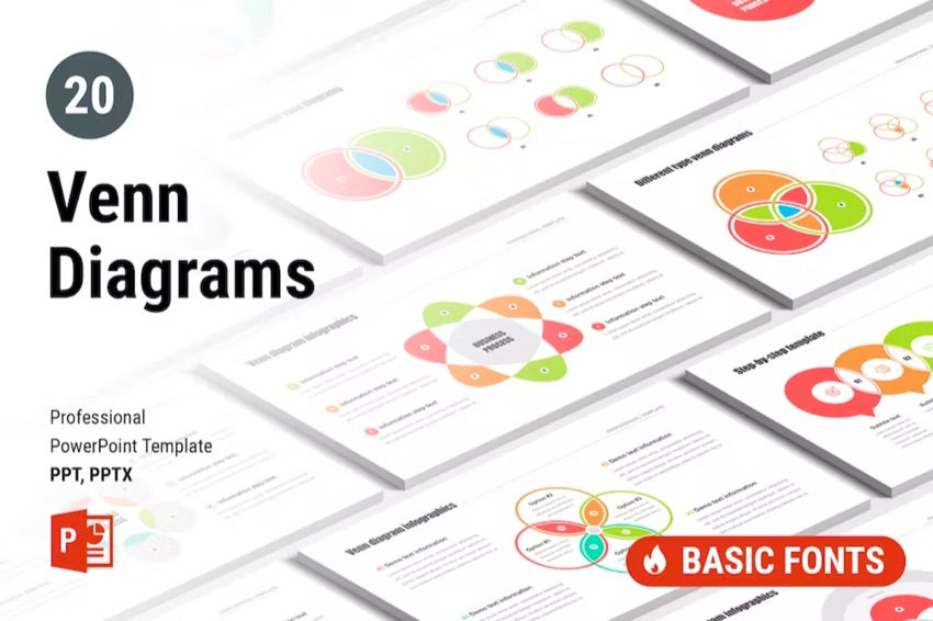 PowerPoint Venn diagram