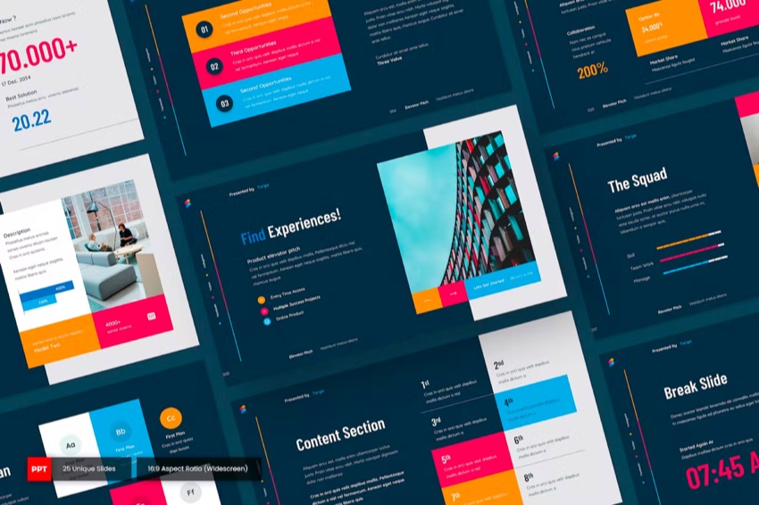 Torga PowerPoint template