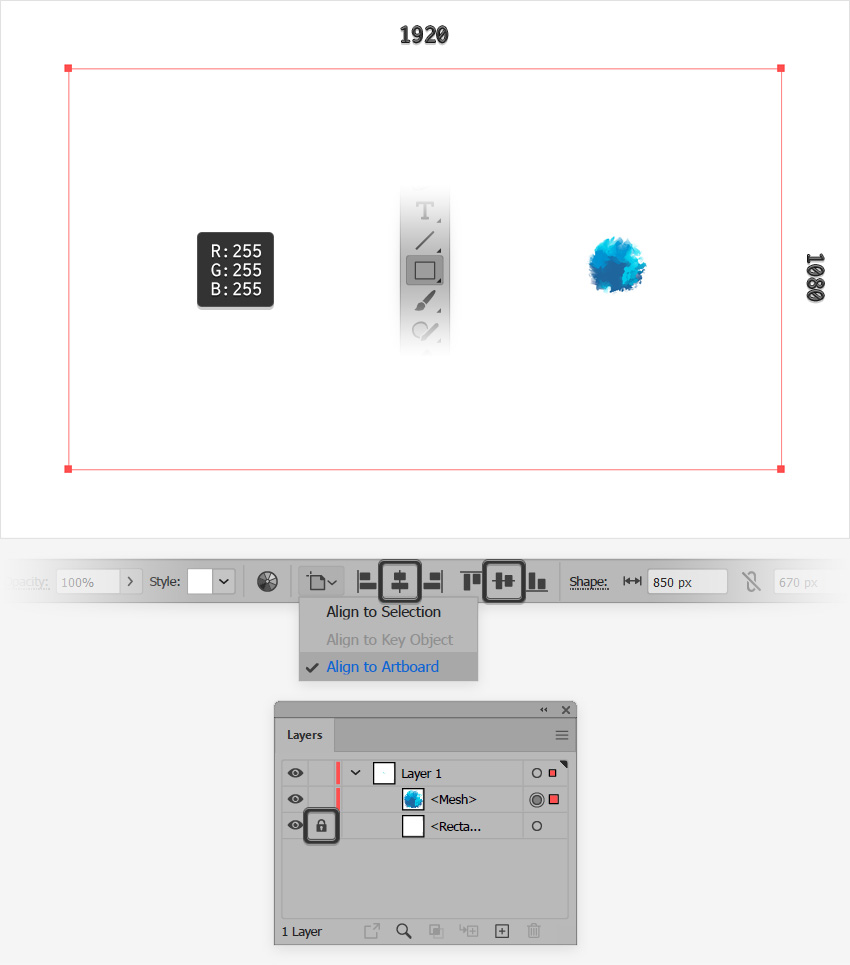rectangle background
