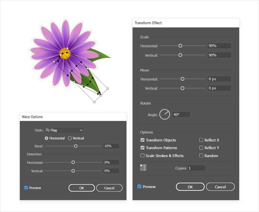 multiply leaf design