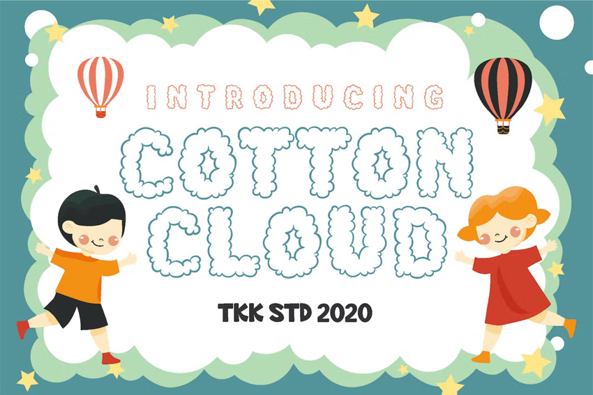 Cotton Cloud Font