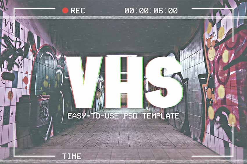 VHS Tape Effect 