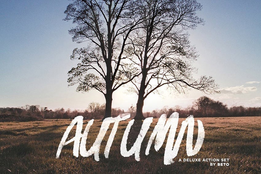 Autumn Photoshop Actions For Photographers