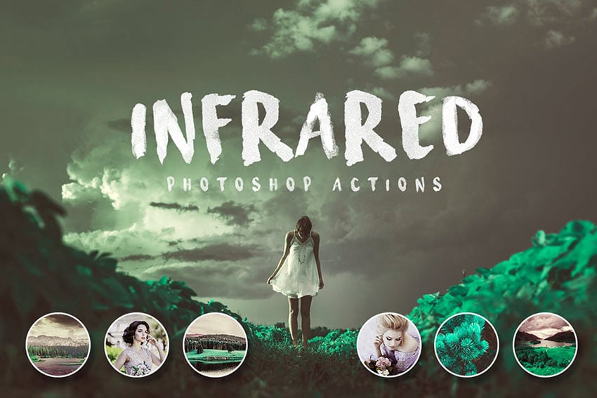 Infrared Photoshop Action