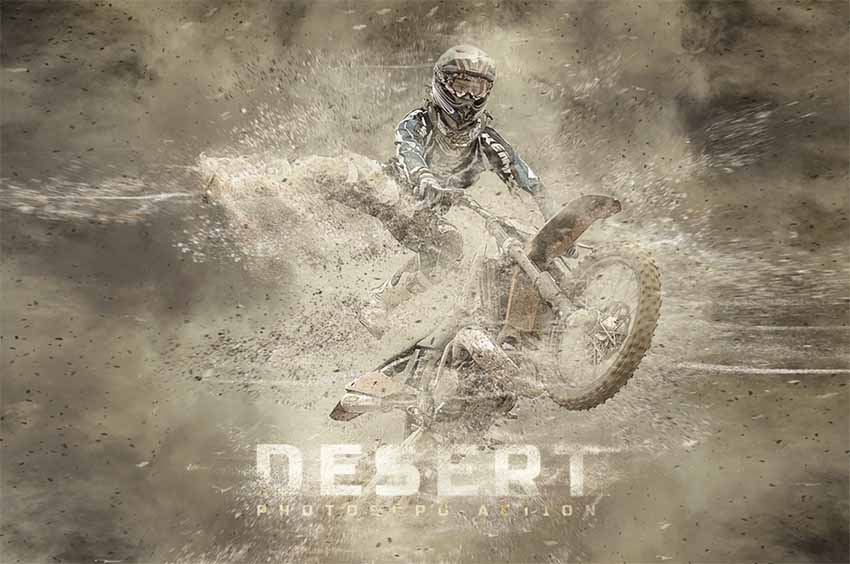 Desert Photoshop Action
