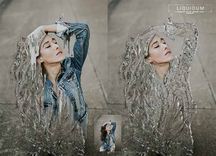 Transparent Photoshop Action