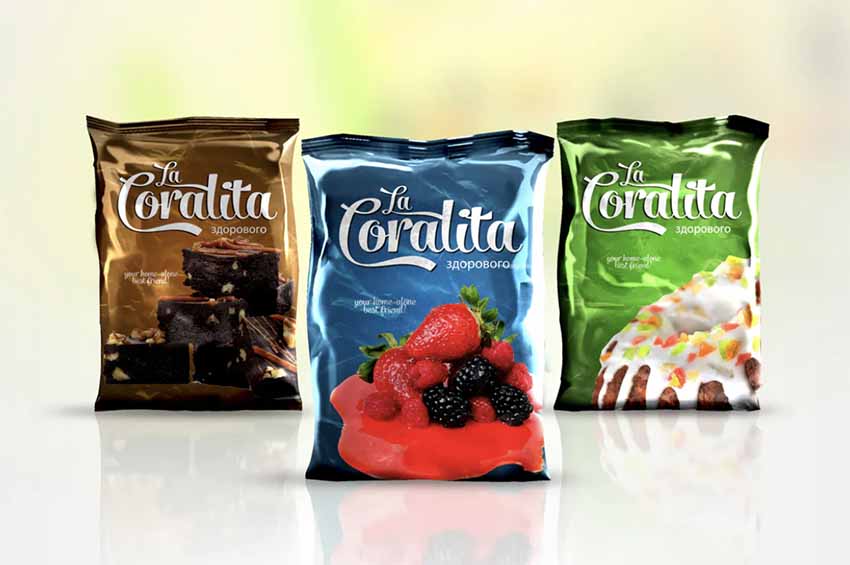 Foil Packaging Photoshop Templates