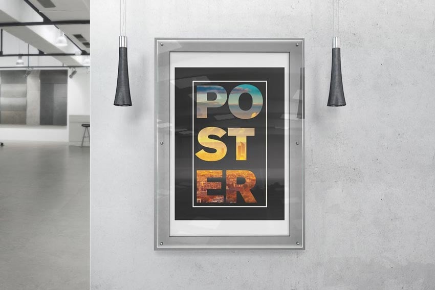 Poster Mockup Template 
