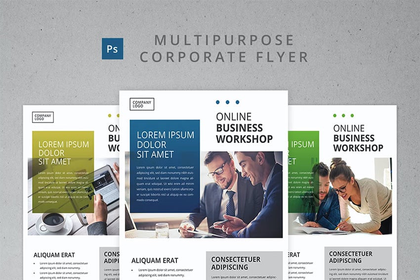 Multipurpose Corporate Flyers for Advertisement