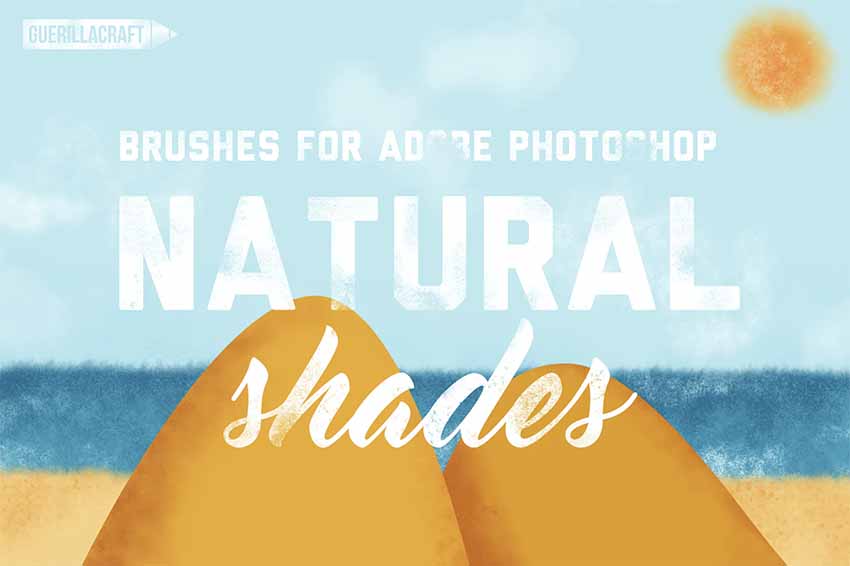 Natural Shades Photoshop Brushes