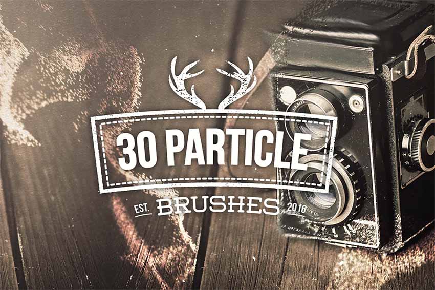 Particle Brushes for Photoshop