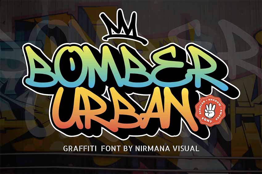 Bomber Urban Street Art Font 