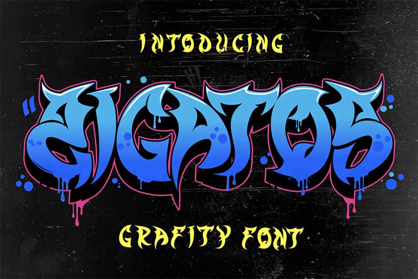 Calligraphy Graffiti Fonts