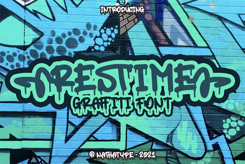 Handwriting Graffiti Font