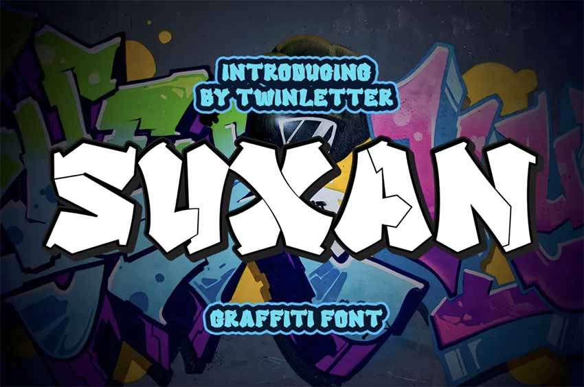 Street Art Graffiti Font