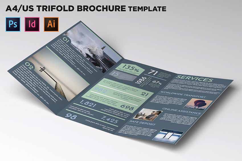 Multipurpose Trifold Brochure