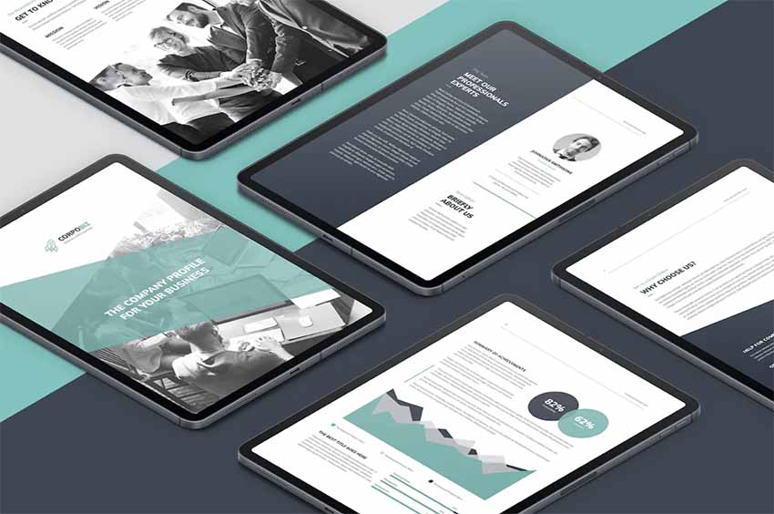 Company InDesign eBook Template