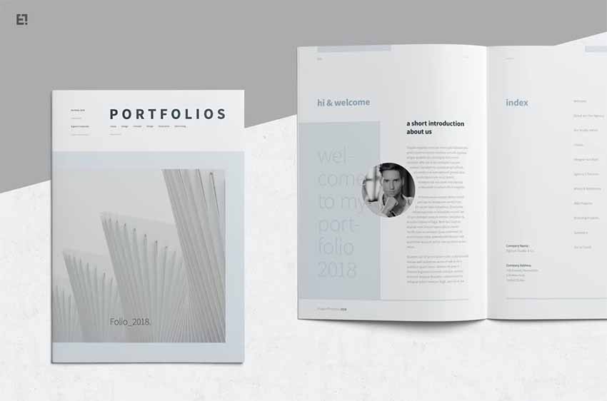 InDesign Portfolio Templates