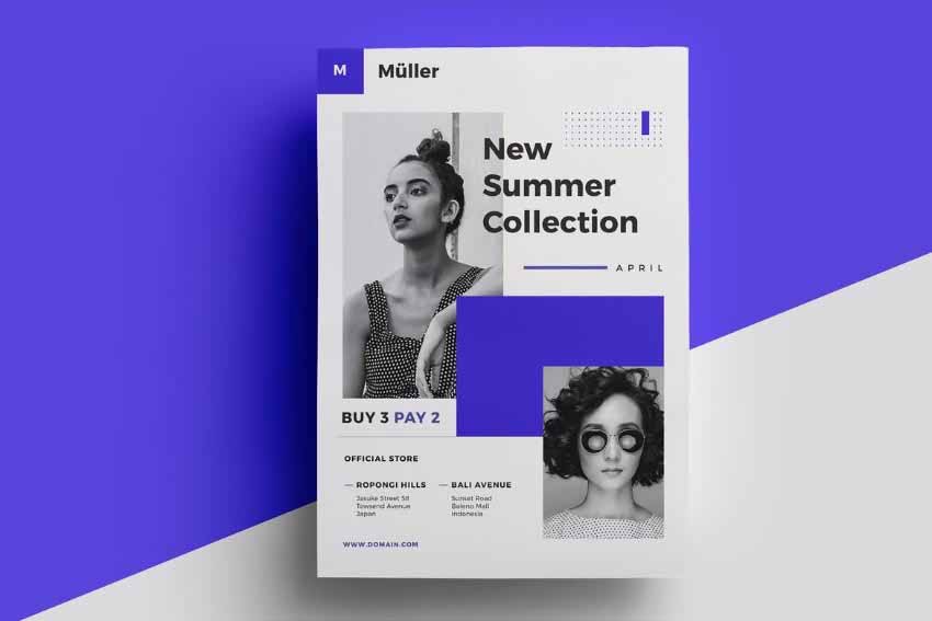 Fashion Flyer InDesign Template