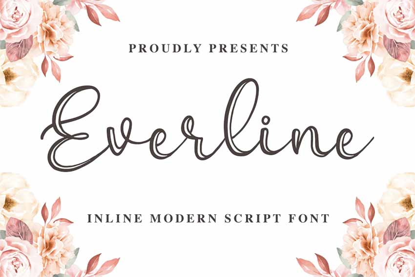 Everline Funky Calligraphy