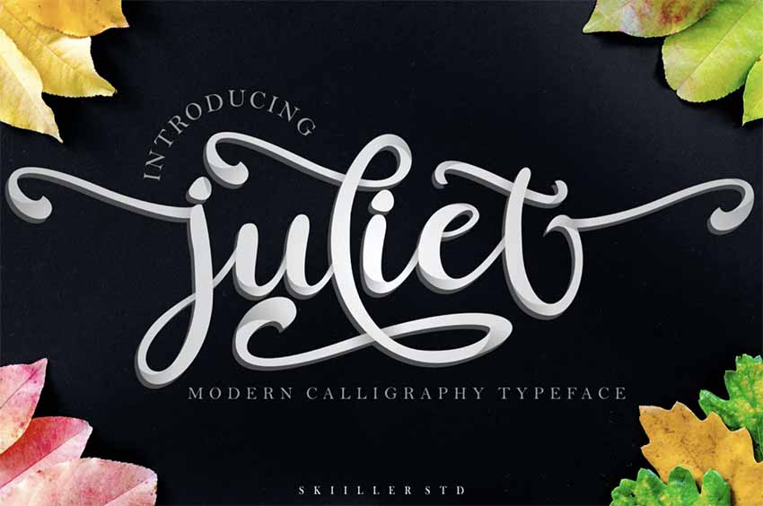 Juliet Modern Calligraphy Font