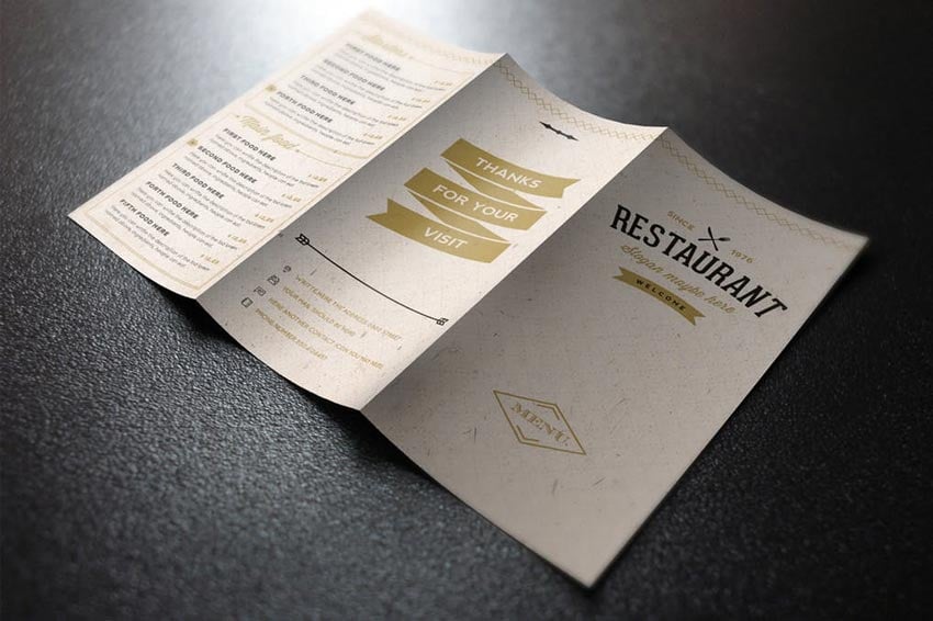 Cafe Menu Template