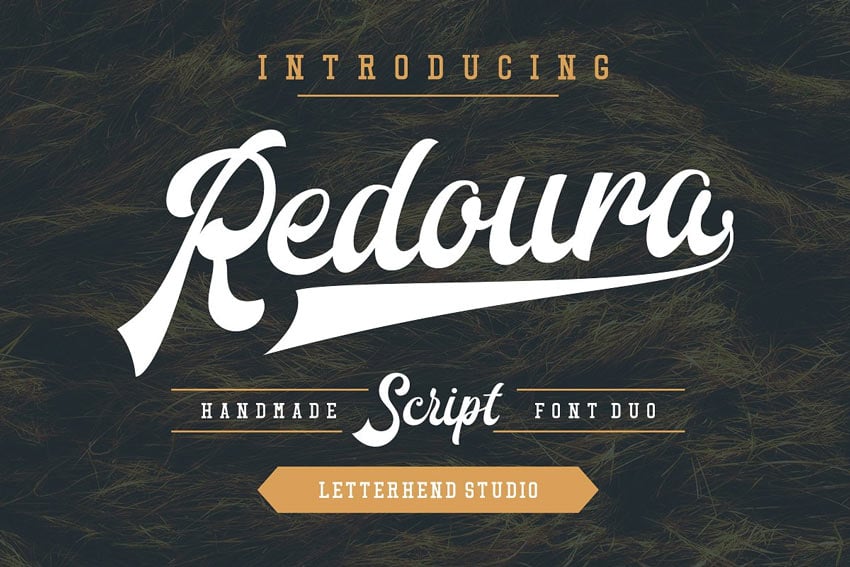 Redoura Old School Font