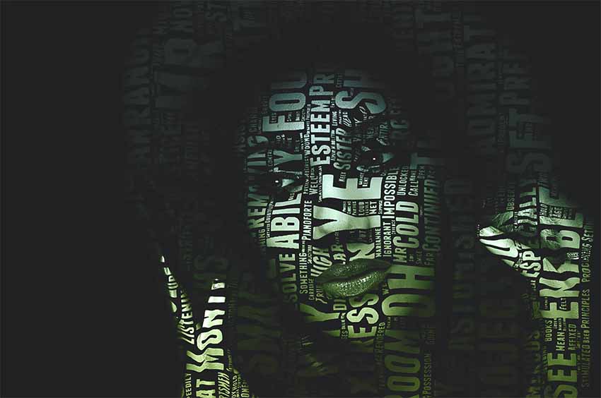 Typography Portrait Photoshop Action