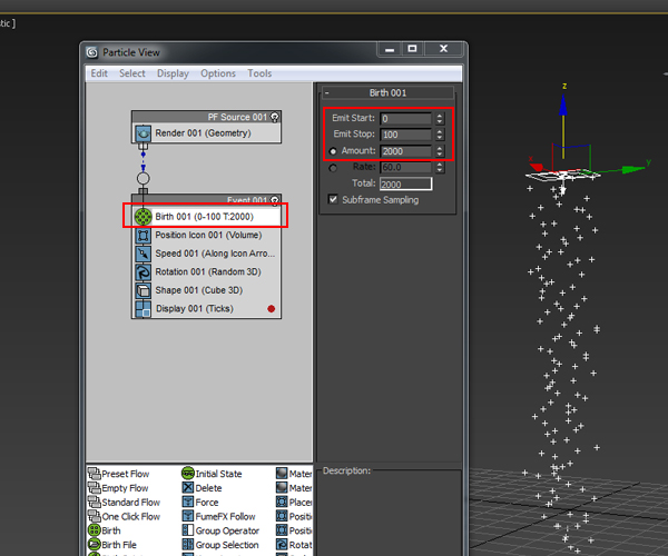 Security and Virtualization: Create Sparks in 3ds Max using Particle Flow