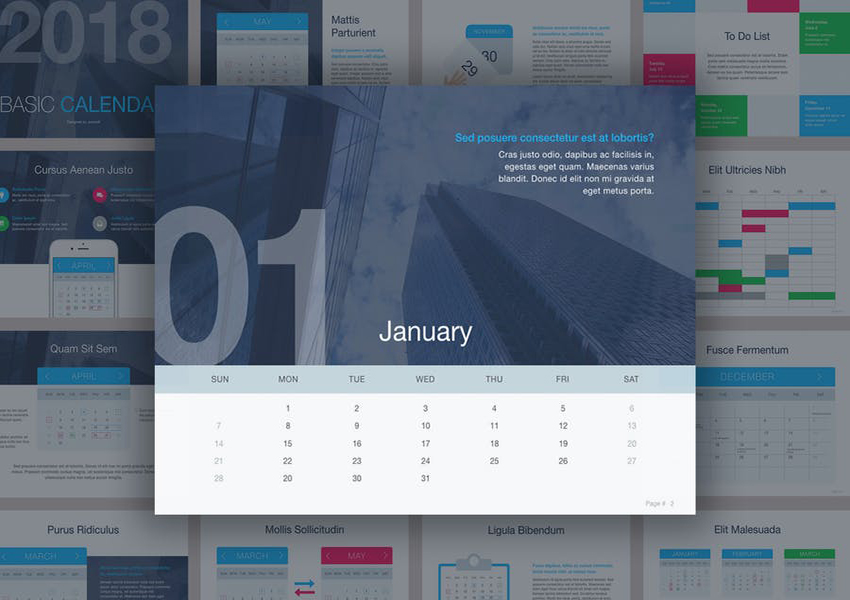 Calendar PowerPoint Template