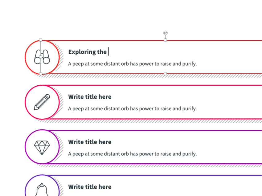 Edit the Infographics