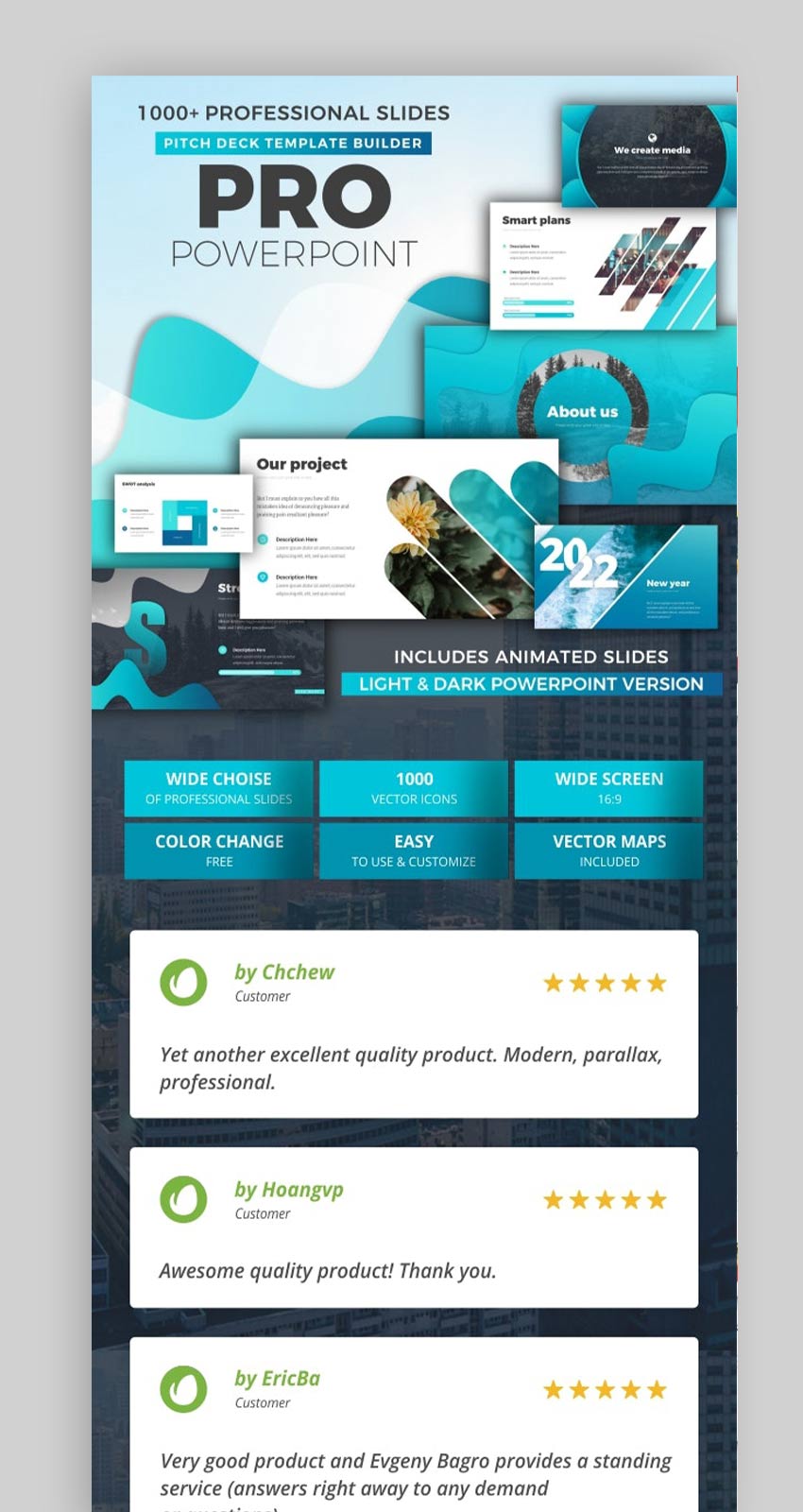 Infographics Business Pitch Deck