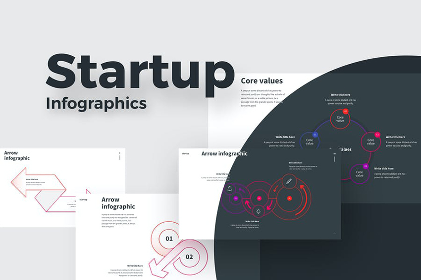 STARTUP Infographic Powerpoint